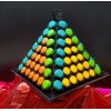 Pyramide de 112 macarons
