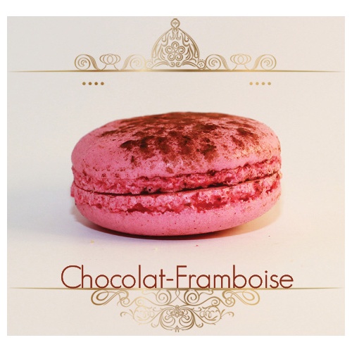 Macaron Chocolat/Framboise