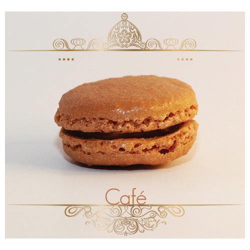 Macaron Chocolat noir