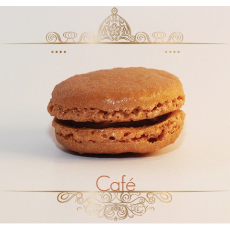 Macaron Chocolat noir