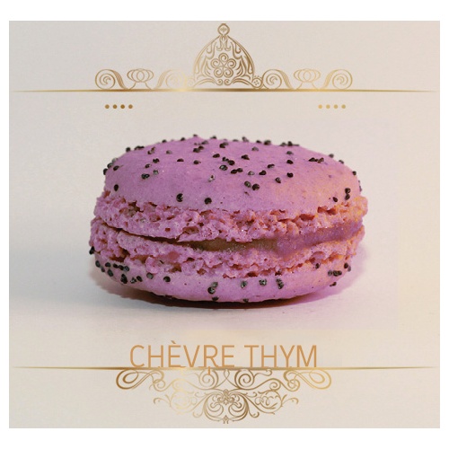 Macaron Chèvre thym