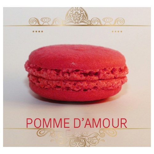 Macaron Pomme d'amour